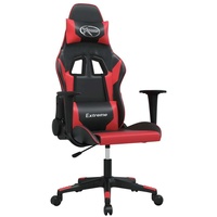 VidaXL Gaming-Stuhl Schwarz und Rot Kunstleder Modell 9