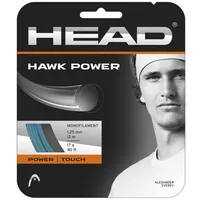 Head Hawk Power Tennis-Saite, Petrol, 1.25 mm / 17