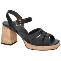 Paul Green Leder-Sandaletten in Schwarz | 40,5