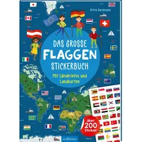 ArsEdition Das große Flaggen-Stickerbuch