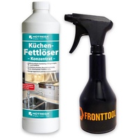 Hotrega Küchen Fettlöser Konzentrat 1L inkl. Sprühflasche 360 Grad