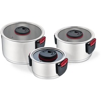 Maestro MR-3530-6 Topfset mit Klappgriffen 6 Stück, Pfanne -