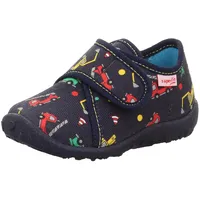 Superfit Baby Mädchen SPOTTY Hausschuhe, BLAU/MEHRFARBIG 8130, 20 EU