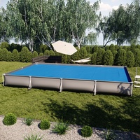 Oskar OK-Living Solarfolie Blau, Solarabdeckplane 800x500 cm