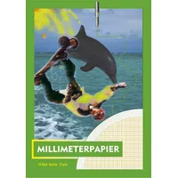 Böttcher-AG Millimeterpapierblock A3, 70g/m2, 20 Blatt