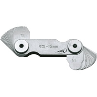 Helios Preisser Radienschablone 15 Blatt 15,5-25,0mm