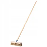Kadax Straßenbesen, mit Holzstiel, 30 cm - Kadax