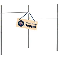 Hudora Doppel-Turn-Reck Fabian Pro