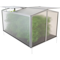 Garmio Frühbeet Mini Gewaechshaus Protea Mit Dachfenster Uv-Schutz Alu