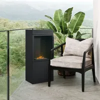 Noble Flame PAOLO [geschlossener Ethanolkamin]: Schwarz