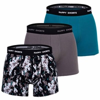 Happy Shorts Herren Boxershort 3er Pack
