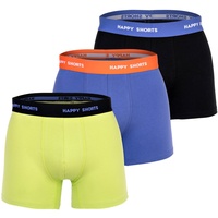 Happy Shorts Herren Boxershort 3er Pack