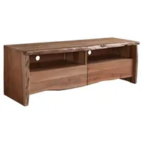 Massivmoebel24 TV-Board Akazie 151x45x50 natur lackiert PURE ACACIA #108
