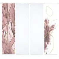 Home in green SIGNUM Paneelwagen 4 Stk. tlg. SET