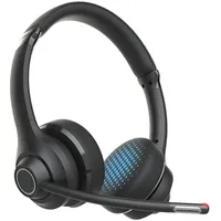 Sonidolab Vibe Wireless On-Ear Headset mit Mikrofon – 45+