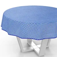 ANRO Tischdecke aus Stoff Textil abwaschbar Tischwäsche Tischtuch Baumwolle