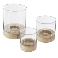 Atmosphera Créateur d'intérieur Atmosphera - Set aus 3 Windlichtern