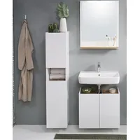 Saphir »Quickset 947 3-teilig, Waschbeckenunterschrank mit Spiegel«, (3 St.),