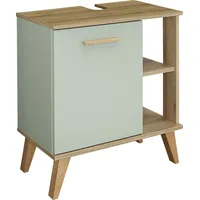 Saphir »Quickset 963 Unterbeckenschrank, Salbei Nachbildung, 1 Tür«, Waschbeckenschrank