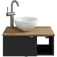 Saphir »Serie 6915 Waschschale mit Unterschrank für Gästebad, Gäste