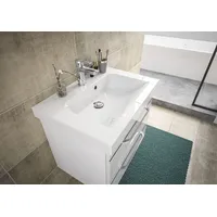 Saphir »Serie Balto Mineralmarmor-Waschtisch mit Unterschrank, 64,4 cm breit«,