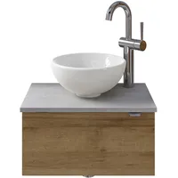 Saphir »Serie 6915 Waschschale mit Unterschrank für Gästebad, Gäste