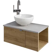Saphir »Serie 6915 Waschschale mit Unterschrank für Gästebad, Gäste