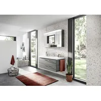 Saphir Waschtisch »Serie Balto Mineralmarmor-Waschtisch mit Unterschrank, 123 cm