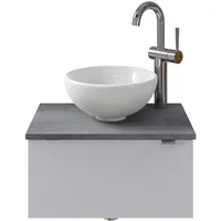Saphir Waschtisch »Serie 6915 Waschschale mit Unterschrank für Gästebad,