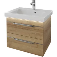 Saphir Waschtisch »Serie Balto Mineralmarmor-Waschtisch mit Unterschrank, 64,4 cm