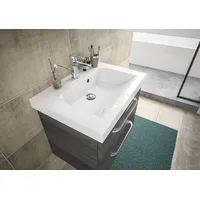 Saphir Waschtisch »Serie Balto Mineralmarmor-Waschtisch mit Unterschrank, 64,4 cm