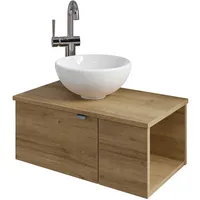 Saphir »Serie 6915 Waschschale mit Unterschrank für Gästebad, Gäste