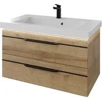 Saphir Waschtisch »Serie Balto Mineralmarmor-Waschtisch mit Unterschrank, 92 cm