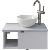 Saphir Waschtisch »Serie 6915 Waschschale mit Unterschrank für Gästebad,