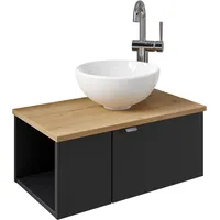 Saphir »Serie 6915 Waschschale mit Unterschrank für Gästebad, Gäste