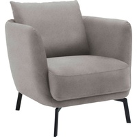 Schöner Wohnen Sessel "Pearl - 5 Jahre Hersteller-Garantie", silber,