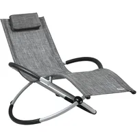 CASARIA Sonnenliege Klappbar Gartenliege mit Armlehne 150kg Belastbar Garten