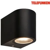 Telefunken Wandlampe Außen Außenleuchte Außenbeleuchtung Spritzwasserschutz Hauswand