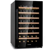 Klarstein Weinkühlschrank Freistehend, Kleiner Getränkekühlschrank Schmal, 1 Zone Weinkühlschrank