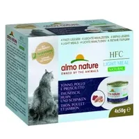 Almo Nature HFC Natural Light Meal Thunfisch, Huhn Schinken