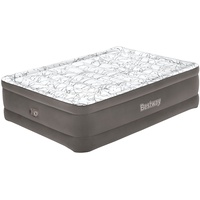 BESTWAY Luftbett Fashion Flock mit integrierter Elektropumpe Double XL/Hi
