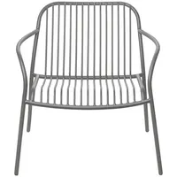 BLOMUS -YUA WIRE- Gartensessel dunkelgrau