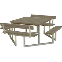 Plus Twist 204 x 227 x 76 cm Graubraun