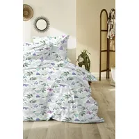 Primera Renforce-Bettwäsche Tuffy Schmetterlinge Blau 135 x 200 cm