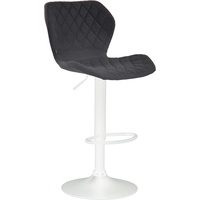 CLP Barhocker Cork Stoff schwarz/weiß