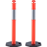 Vevor Verkehrshütchen Verkehr Absperrpfosten 2 Stk. 430 x 430