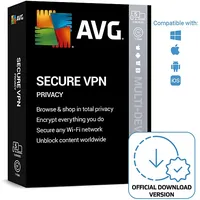 Avast! AVG Secure VPN (5-Devices) - 1 Year [PC/MAC]