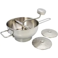 GSD-Haushaltsgeräte GSD Passiermaschine aus Edelstahl - Silber