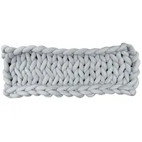 Aumüller Katzenbett XXL Grobstrick grau 65 x 25 x