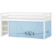 Hoppekids Hochbett »ECO Dream, Kinderbett, Spielbett, Halbhohes Bett aus